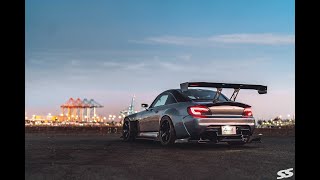 2000 Honda S2000 with custom Voltex, J's Racing and Car Garage Amis aero