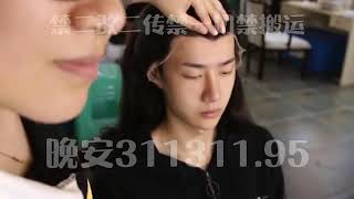 คลิปสั้น Wang Yibo no makeup Behind the Scenes