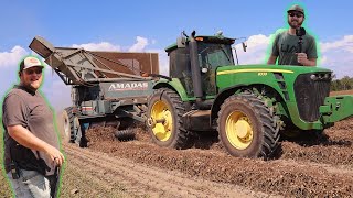 First Day Picking Peanuts