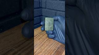 ASMR Zippo: Bitcoin Gold Case 💰🪔