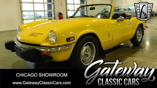 1976 Triumph Spitfire #2101 Gateway Classic Cars Chicago