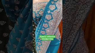 party wear designer saree collection #fancysaree #designersaree #shortsvideo 💃