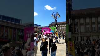 Birmingham Commonwealth Games2022 tour at Victoria Square Festival Site #cwg2022 #uk #victoriasquare