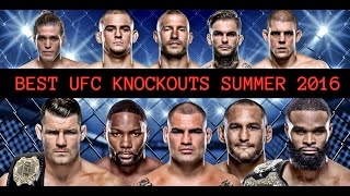 UFC 199 to UFC 202 (Best knockouts)