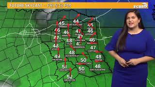 Tyler Paper - CBS 19 Morning Weather Update For January 24th, 2019