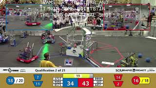 FRC SCRAP Off-Season Event 2022 - Qualifications Match 2