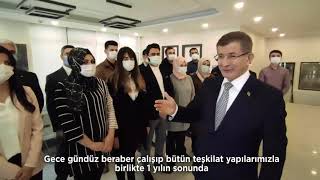 Ahmet Davutoğlu'ndan yeni yıl mesajı