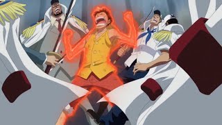 Luffy Uses Haki for the first time😨🔥(English Sub)