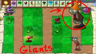 GIANT Zombies in the Labyrinth | Plants vs. Zombies Hack