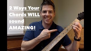 2 Ways Your Chords WILL Sound AMAZING: Hammer-Ons and Pull-Offs (Watch for the GIVEAWAY)