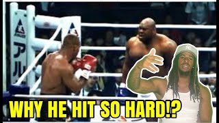 NBA Fan Reacts to Mike Tyson - The Brutal Knockouts against Monsters