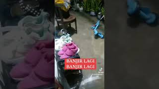 BANJIR LAGI ❗begini lah kalo hujan deras #shotrs