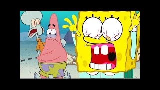 Spongebob's Game Frenzy - Funny Scrub Scrub Spongebob - Nicklodeon Kids Game Video