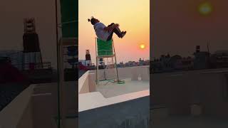 Rate this Gainer Backflip 0/10 🙃 #shorts #trending #parkour #flips #gymnastics #viral