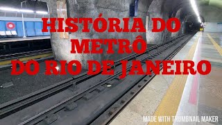 HISTÓRIA DO METRÔ DO RIO DE JANEIRO // Rio de Segredos