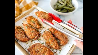 How to make Homemade Shake And Bake Chicken Tenders (copycat recipe)