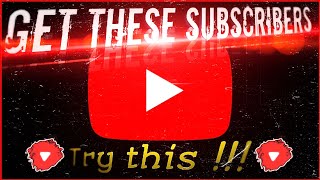 Free YouTube Subscribers - Real or Fake? - How to Get?