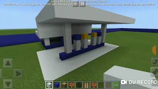 TUTORIAL DE COMO FAZER UM POSTO DE GASOLINA NO MINECRAFT