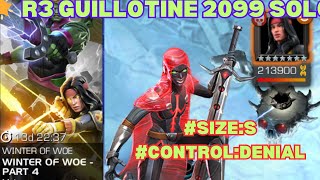 6 Star R3 Guillotine 2099 Solos Winter Of Woe Part 4 Dani Moonstar | Size:S - Control:Denial