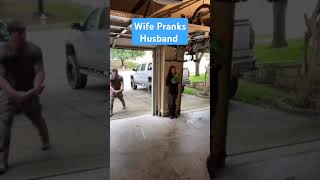 WIFE PRANKS HUSBAND #military #army #pranks