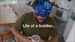 The cup is too full | Life of a Toddler