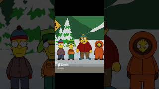 South Park easter egg in The Simpsons #thesimpsons #southpark #shorts