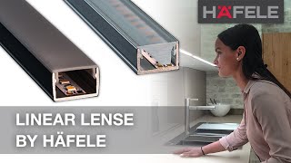 Linear Lens by Häfele | Lighting Solution for Furniture Construction