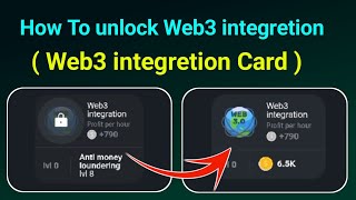 How To Unlock Web3 integretion Card ! Web3 integretion Card open kaise kare