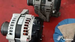 Toyota Land cruiser Prado replace Alternator Assembly