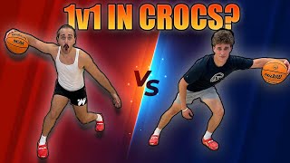 INTENSE 1V1 IN CROCS... FOR $1,000?!