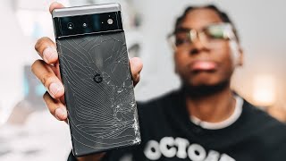 How My Google Pixel 6 Shattered! (Back Glass Cracked)