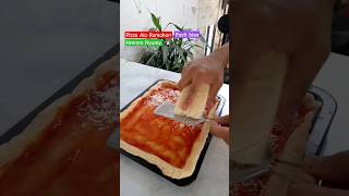 Pizza simpel buatnya di rumah, enak nih  #cooking #masakanrumahan #resepmasakan #pizza