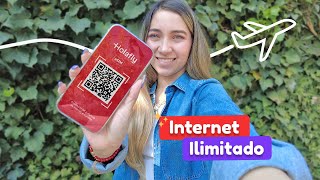 CÓMO tener INTERNET ILIMITADO en tu próximo VIAJE? ✈️🏰 | eSIM de HOLAFLY