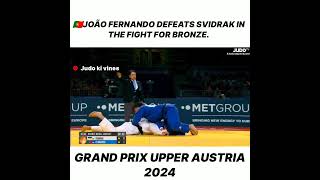 🇵🇹João Fernando defeats Svidrak in the fight for bronze.#ijf #judo #viral #subscribe #shorts #short