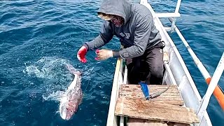 Mancing ikan kurisi sungguh melelahkan. tenaga sampai terkuras. #fishing