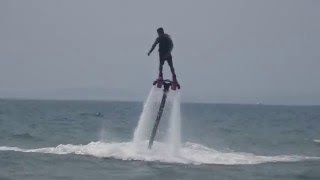 Flyboard на пляже в Сиануквиле