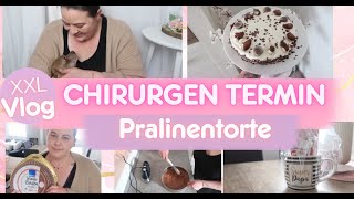 PRALINEN TORTE| NARBENHERNIE| XXL VLOG| Fräulein Jasmin