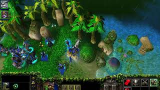 Warcraft III:Frozen Throne Terror of the Tides Sentinels Campaign Ch05 Balancing the Scales Gameplay