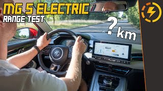 MG 5 Electric Range Test | Recharging ⚡️