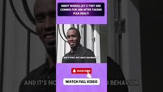 Diddy WARNS Jay Z They Are Coming For Him After Taking Plea Deal?! #Diddy #JayZ #PleaDeal Part 9