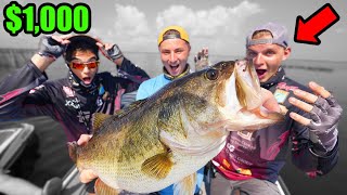 CATCH THE BIGGEST FISH, WIN $1,000 CHALLENGE