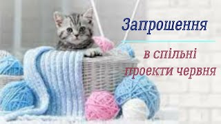 Запрошення у спільні проекти Червня : "Шалений тиждень стартів", "Магічний кубик" та інші тижні.