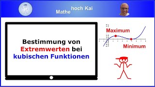 Bestimmung von Extremwerten bei kubischen Funktionen