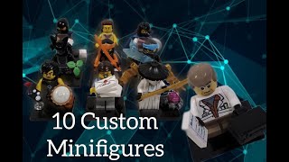 LEGO Ninjago 10 Custom Minifigures ...