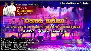 Rahase Handana Live Cover @ "Tribute to Clarence 2023" by Chandimal