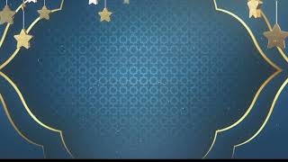 Background Ucapan Selamat Menunaikan Ibadah Puasa Ramadhan Kareem | Template Intro Video