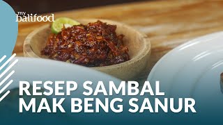 Resep Cara Membuat Sambal Warung Mak Beng Sanur – MY BALI FOOD