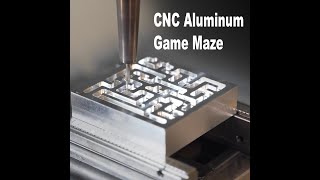 CNC Aluminum Game Maze Puzzle with Ceramic Ball Bearing.