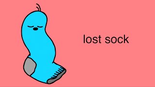 ur lost sock is doing just fine 🧦 💕