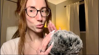 ASMR CLICKY WHISPERS, MIC FLUFFING, NAIL TAPPING For YOUR Best Sleep 😴🫠